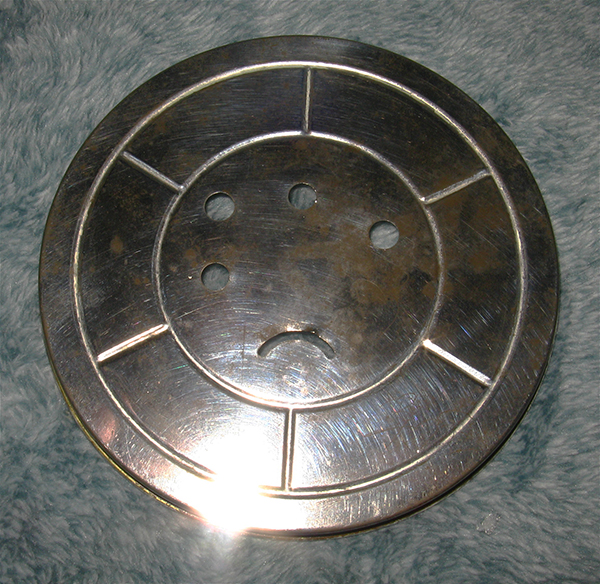 Mao Tse Tung Back Plate Interior